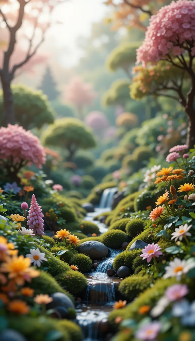 Banner de canal com brinquedos naturais e arte digital realista