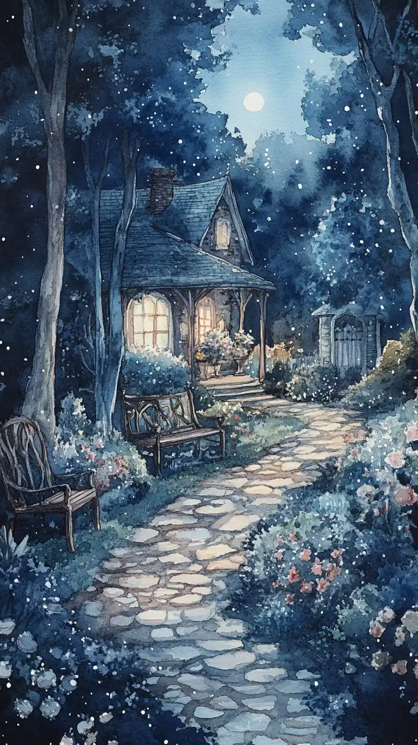 Friends Eating Ice Cream On A Garden Bench