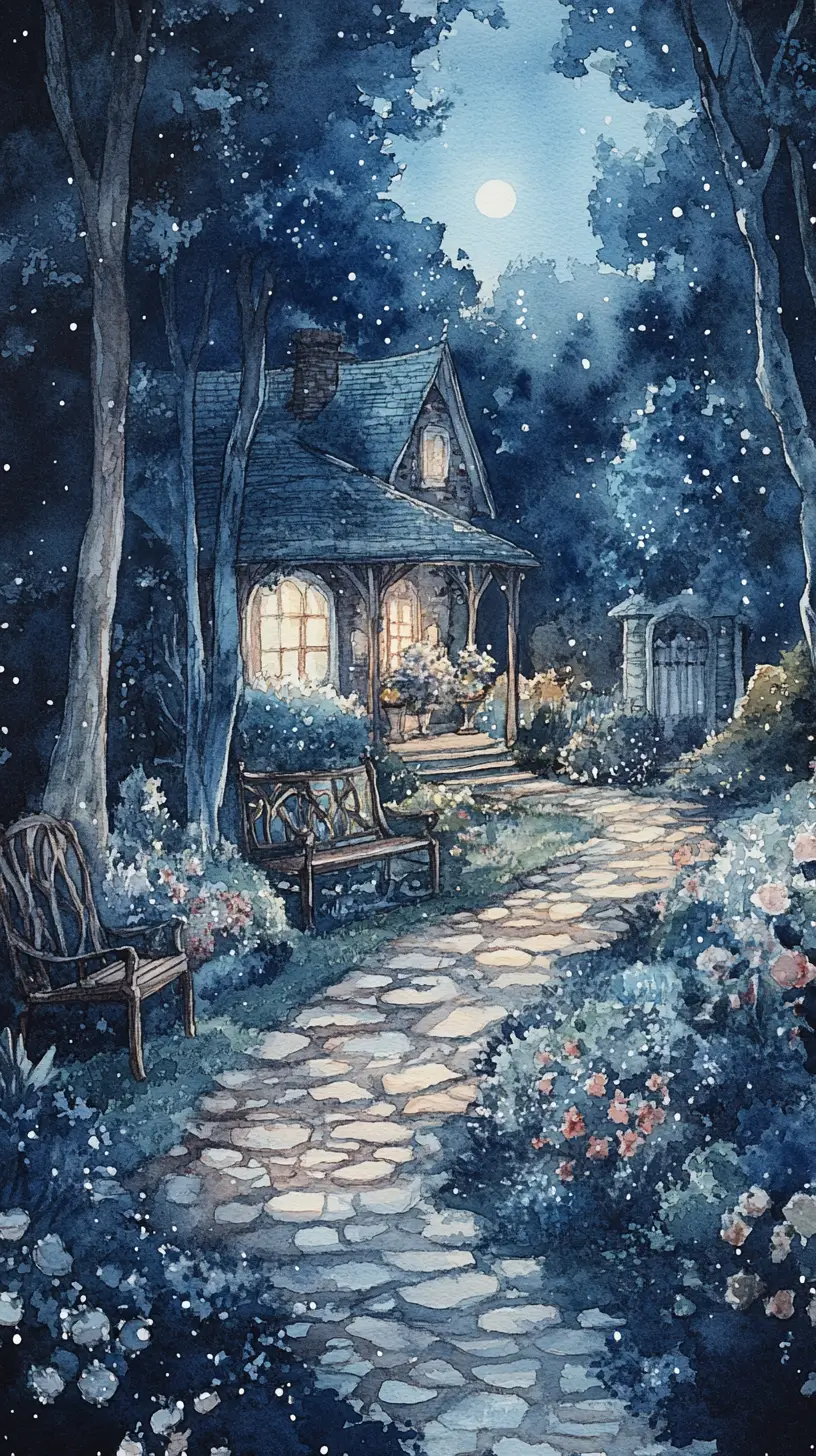 朋友在花園長椅上吃冰淇淋