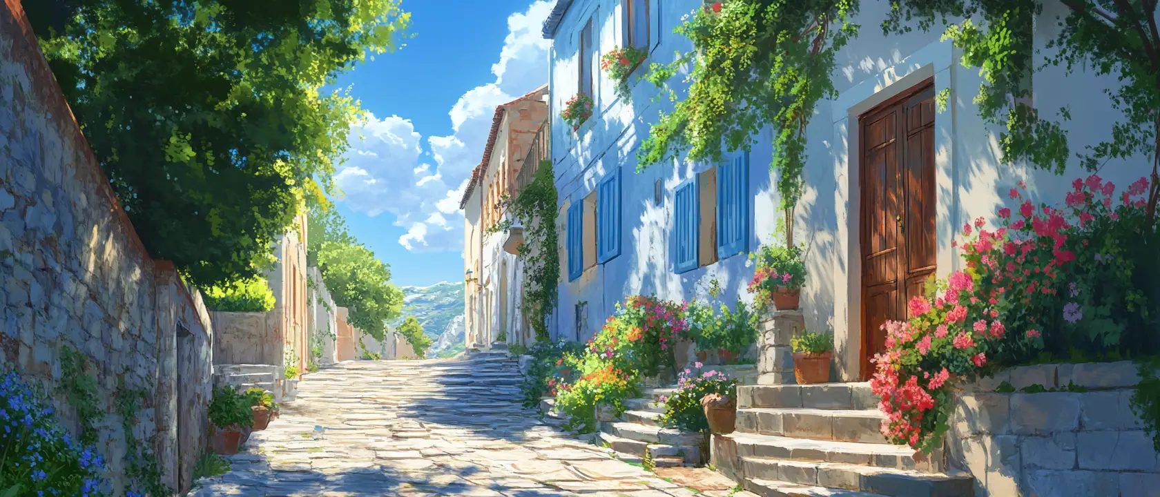 stone staircase