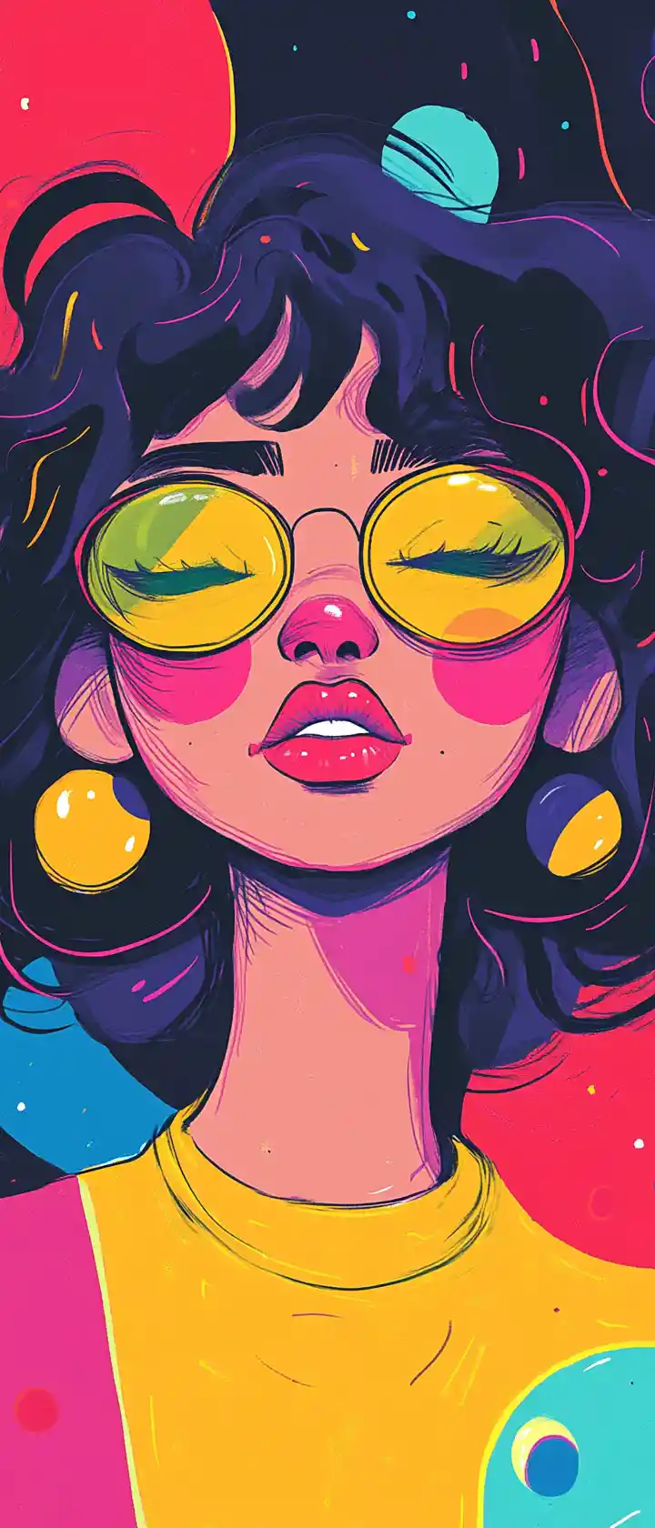 Verspielte Cartoonfiguren im klassischen 2D-Animationsstil