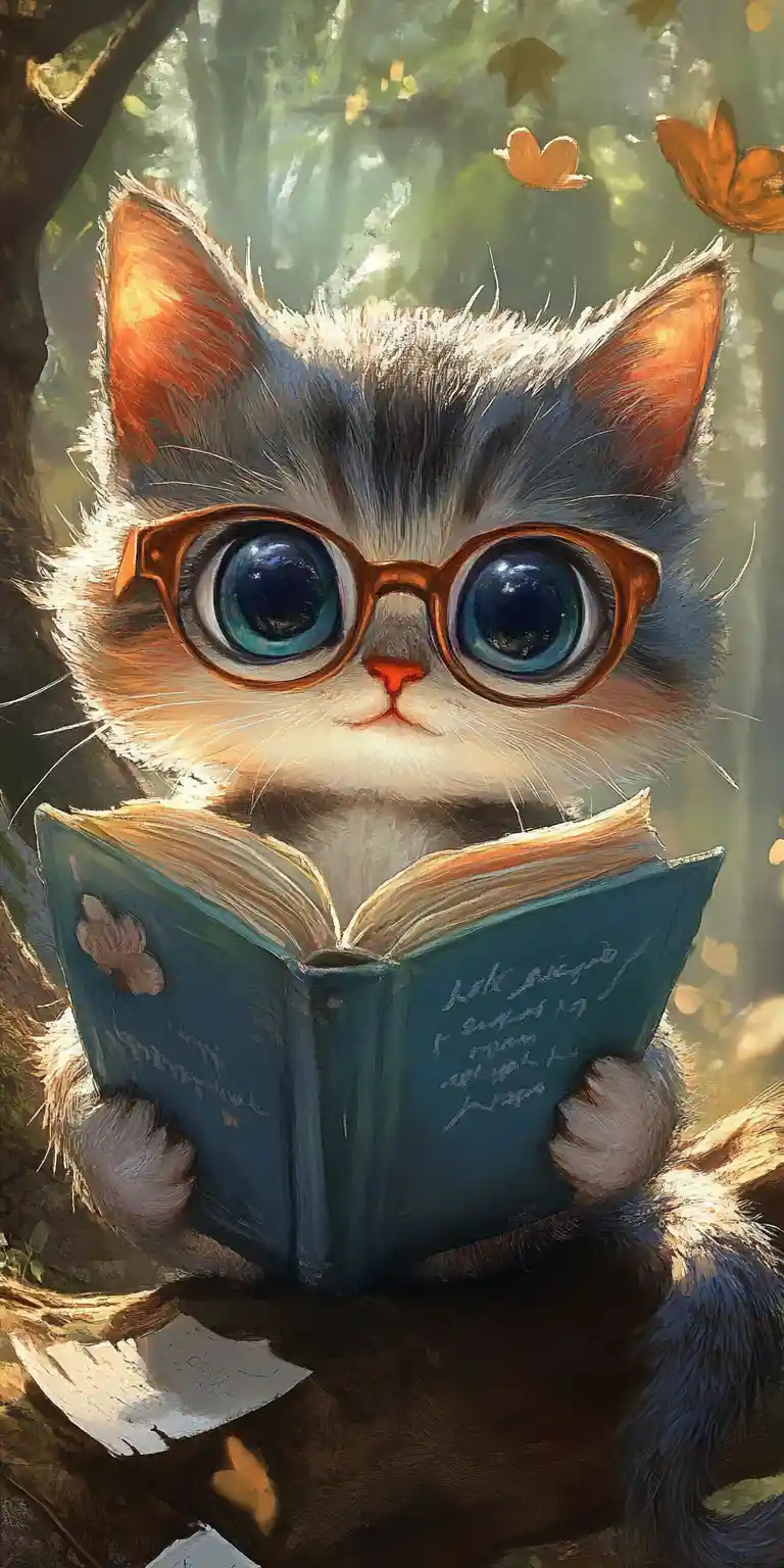 Adorabile illustrazione in stile libro di fiabe con un fascino super tenero