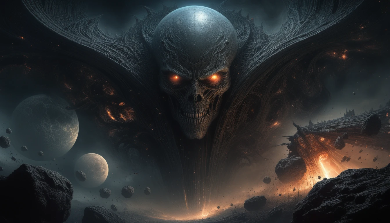 Colossal cosmic overlord gazing across the dark universe