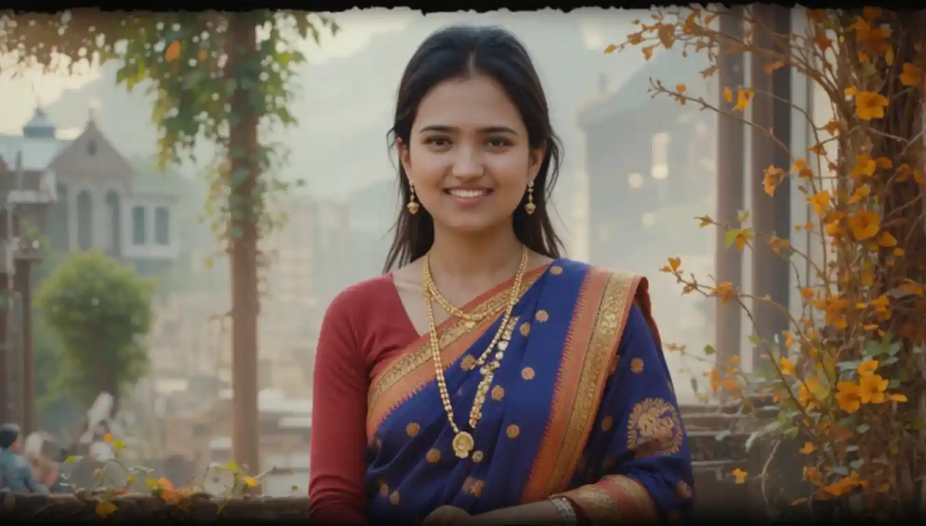 Lettre en marathi adressée aux sœurs, frères et jeunes amis