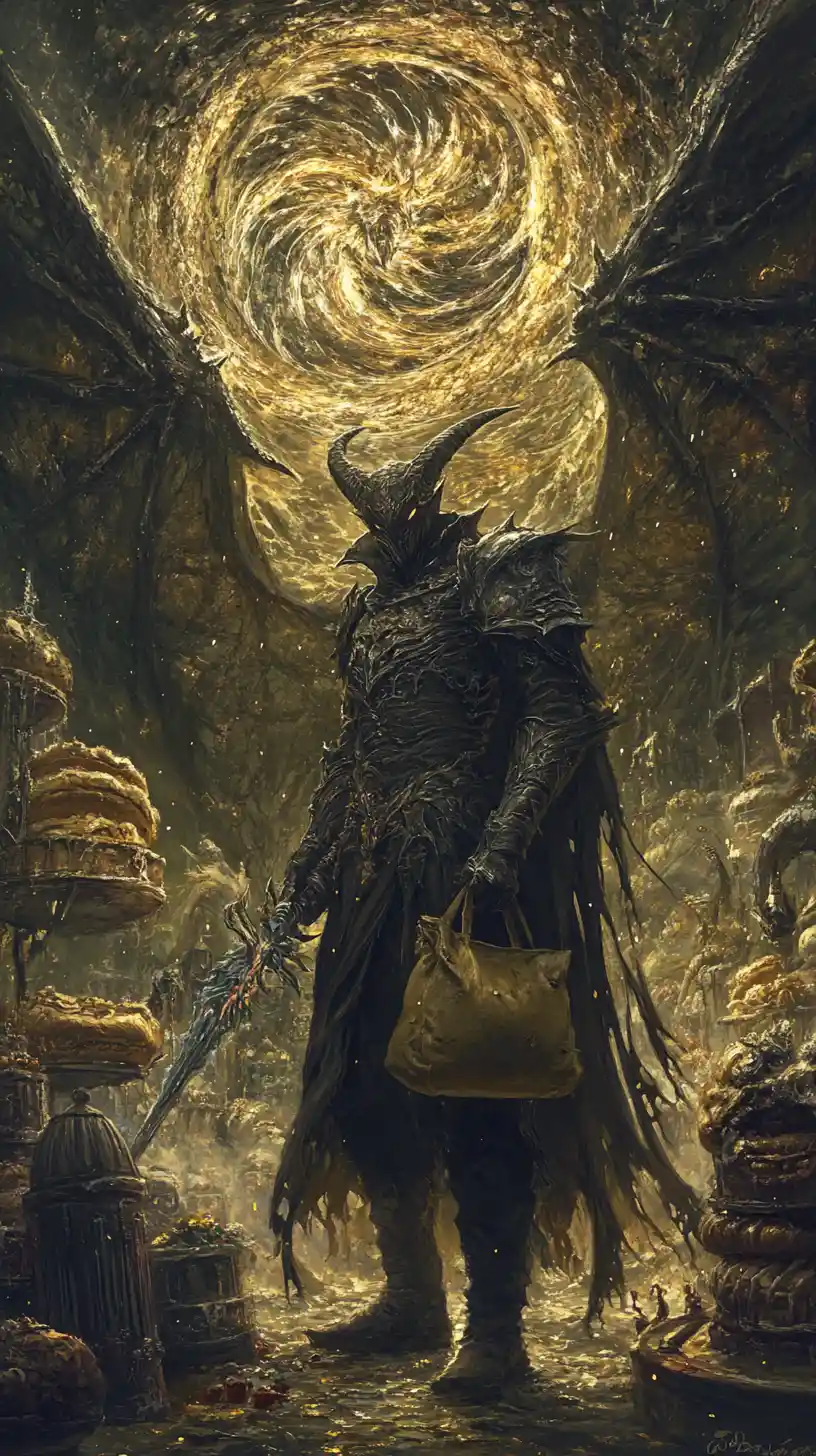Demon hunter triumphs over dragon in chaotic bakery
