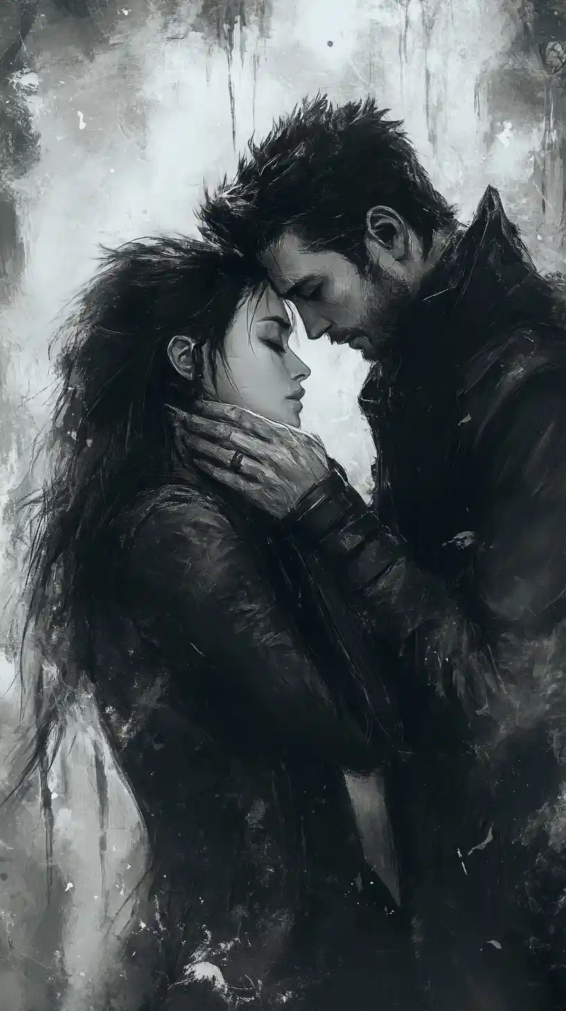 Woman lost in the exquisite pain of unrequited desire