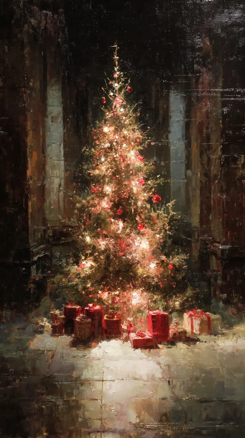 獨行旅人發現一座寧靜星光幻想花園