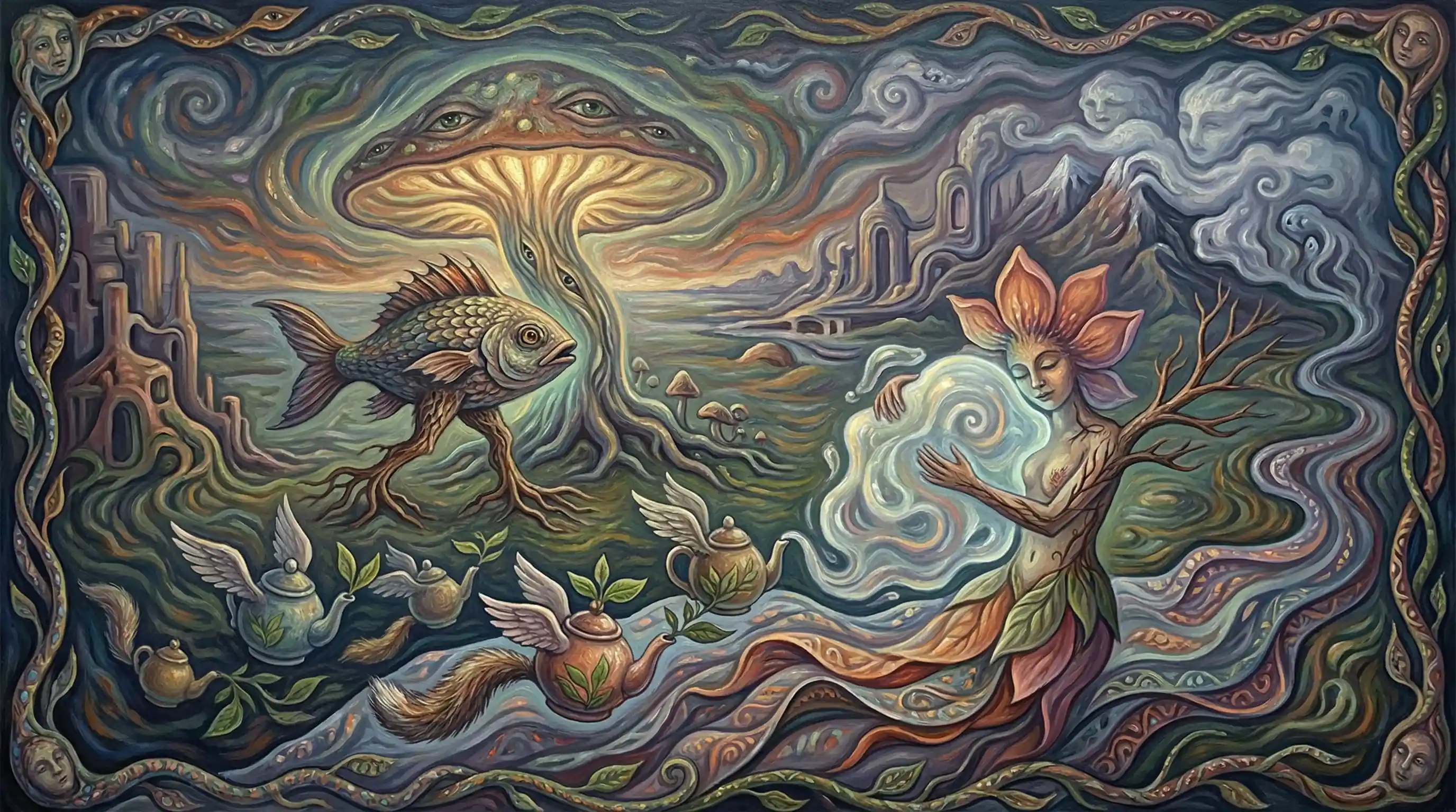 Reino onírico y surreal donde se disuelven las fronteras entre especies