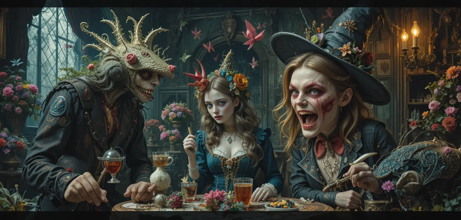 Creature fantasy anni '80 in un coloratissimo paese delle meraviglie