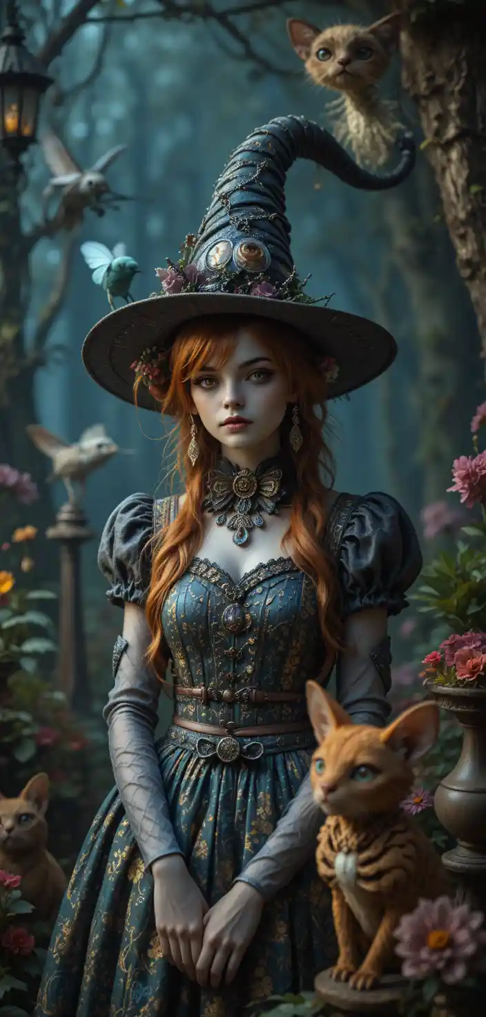 Whimsical 80s Fantasy Creatures In A Colorful Retro World