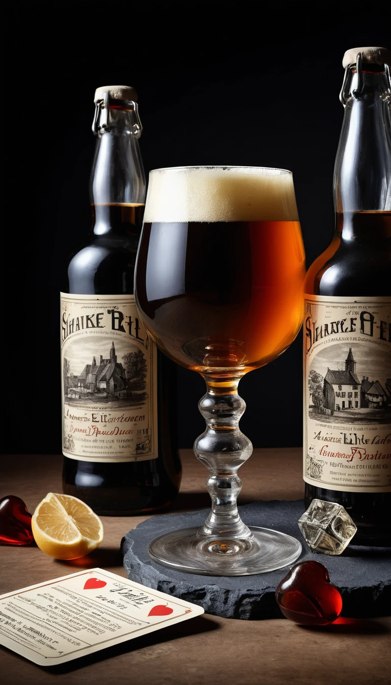 Stillleben im holländischen Stil mit Humpen, Spielkarten und Whiskeyglas