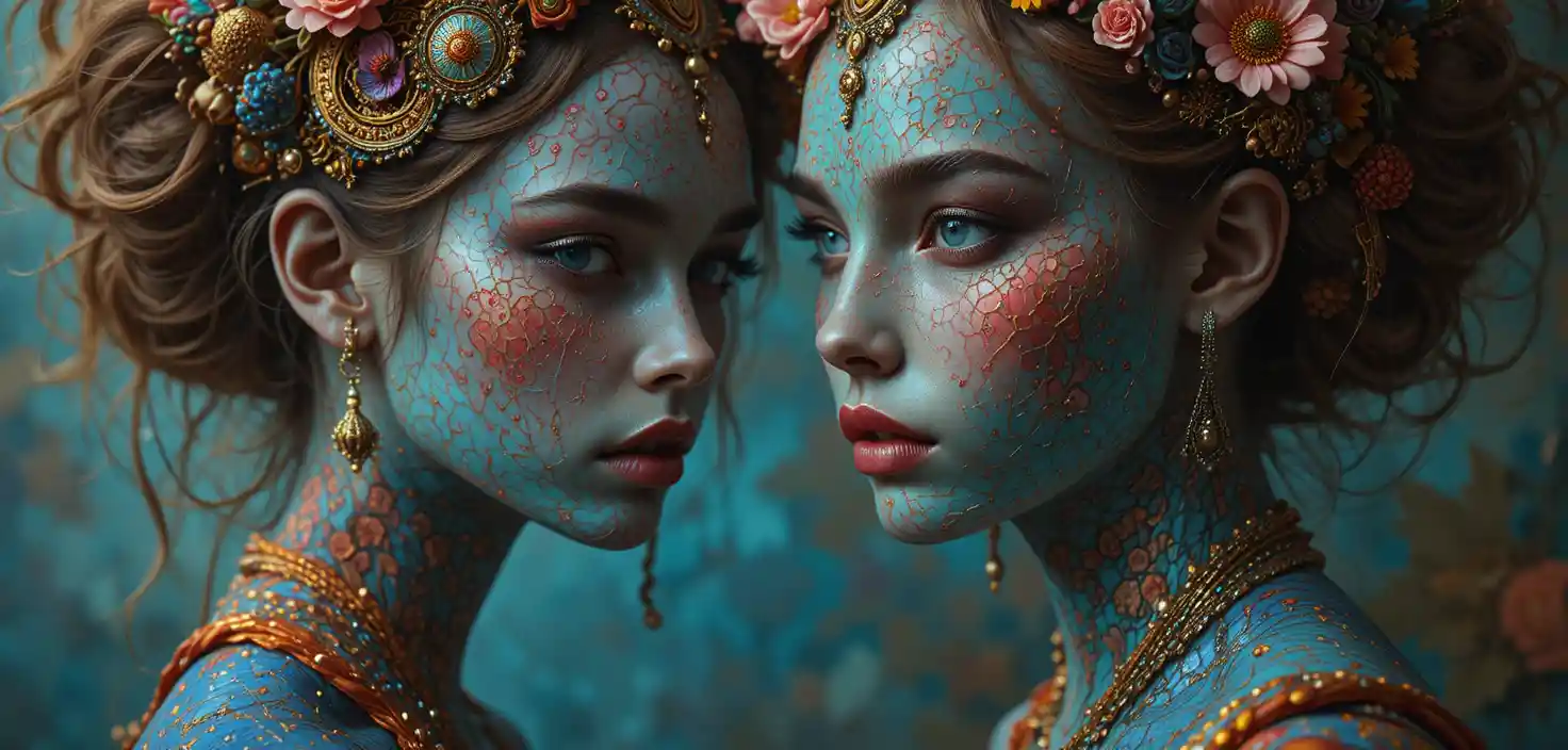 Monde graphique fantaisiste d’un artiste de fantasy haut en couleur