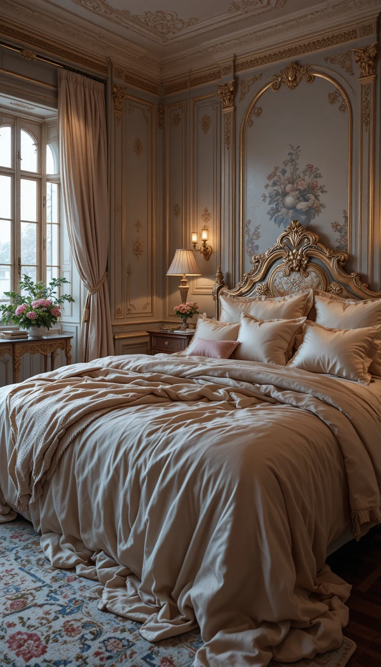 Camera da letto accogliente in cui l’intera stanza diventa un morbido letto