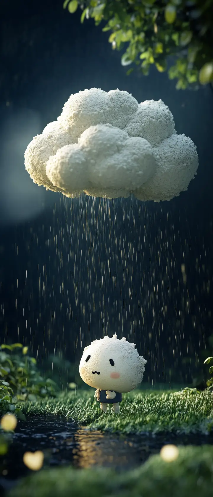 小さな世界をぎゅっとしぼるクレイアニメの雨雲
