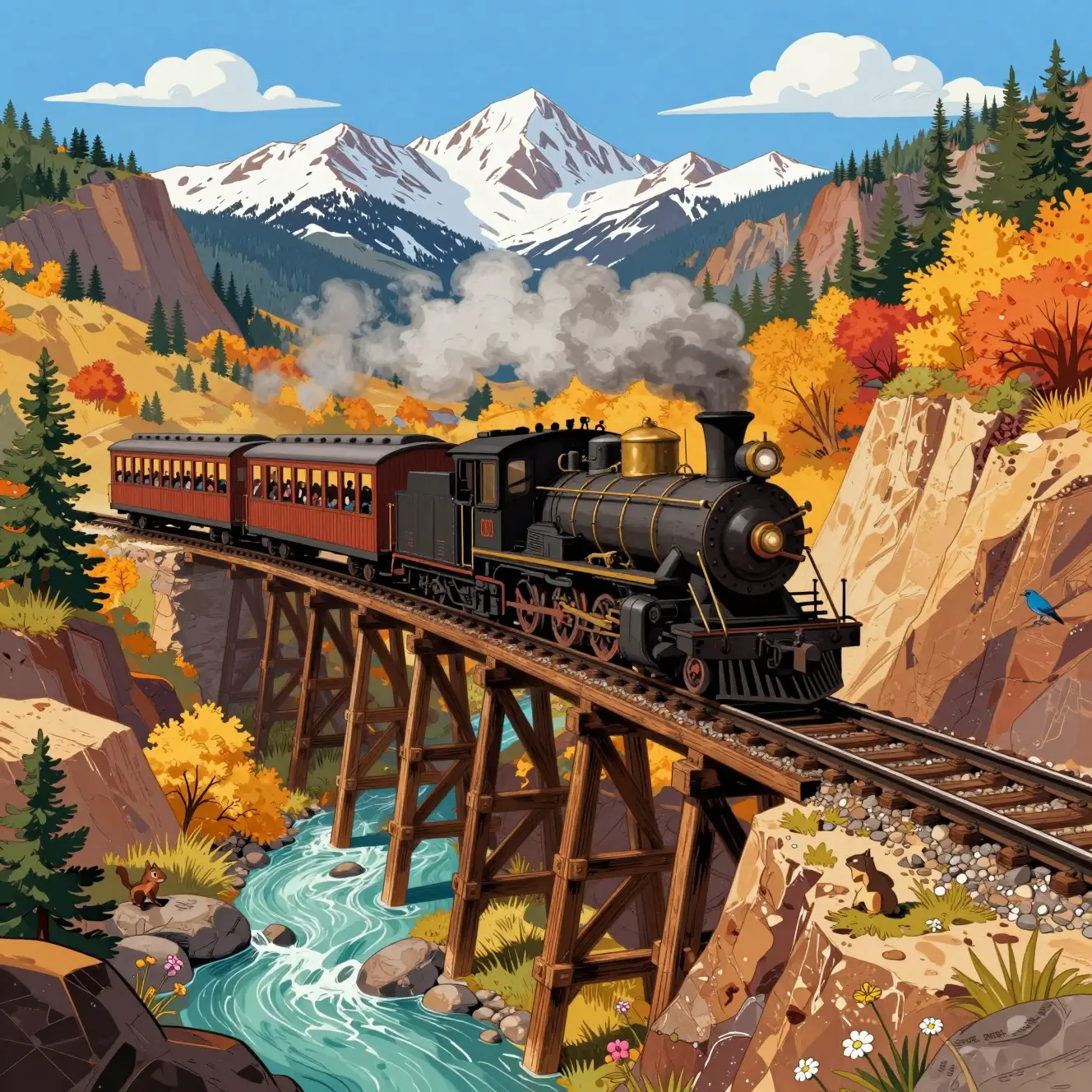 steam train