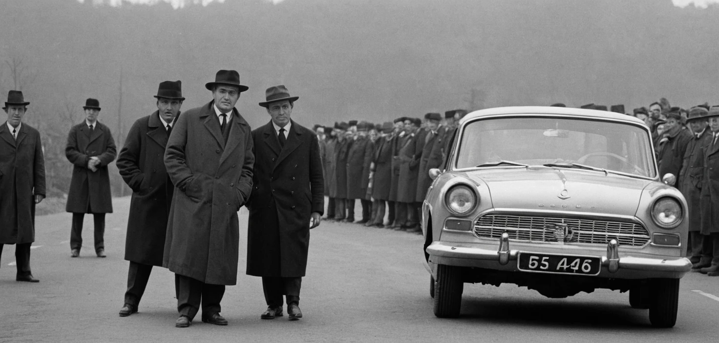 Carro ligado ao caso de tráfico de drogas French Connection