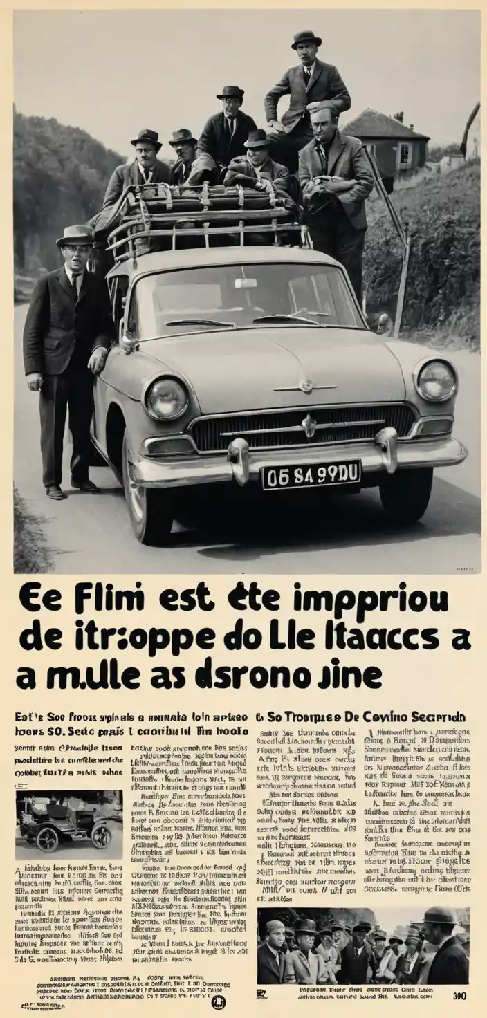 Coche Usado para Transportar Cocaína en la Era de French Connection