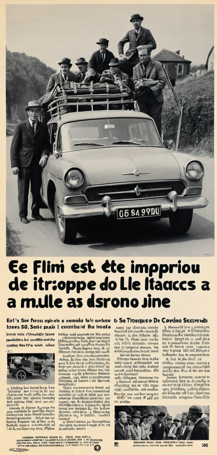 Carro Usado para Transportar Cocaína na Era French Connection