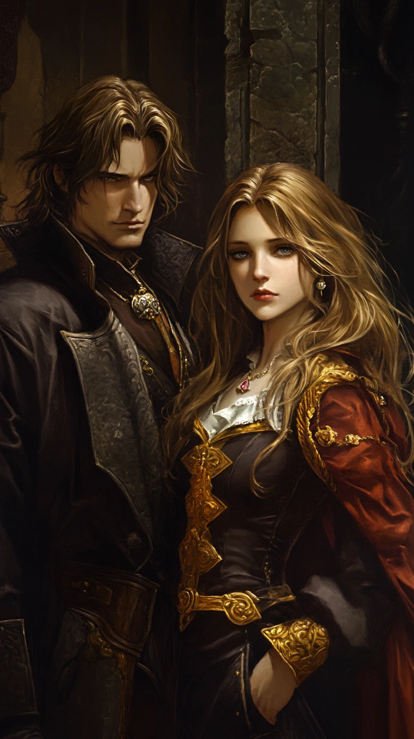 Héros fantastiques de Castlevania aux pouvoirs magiques de combat uniques