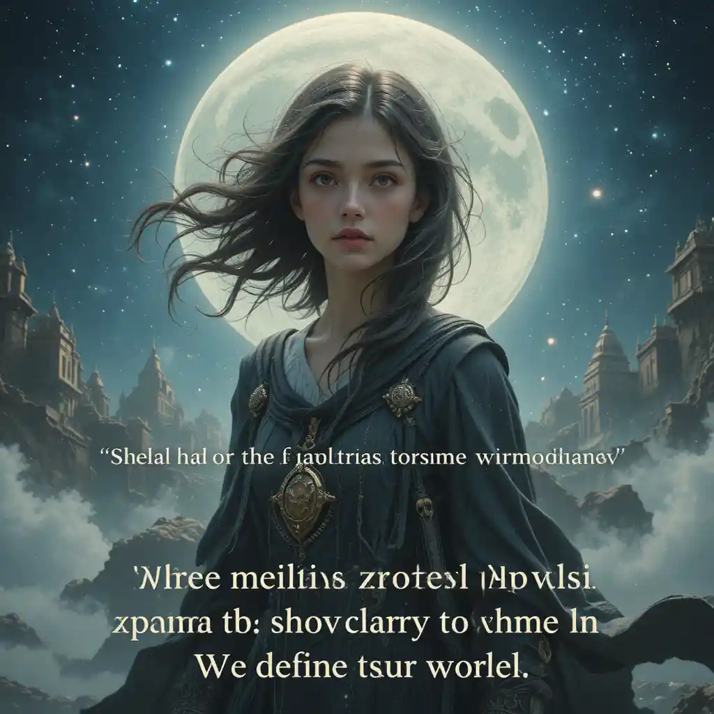 Inspirational Keeper Of The Lost Cities Quote Typography Poster