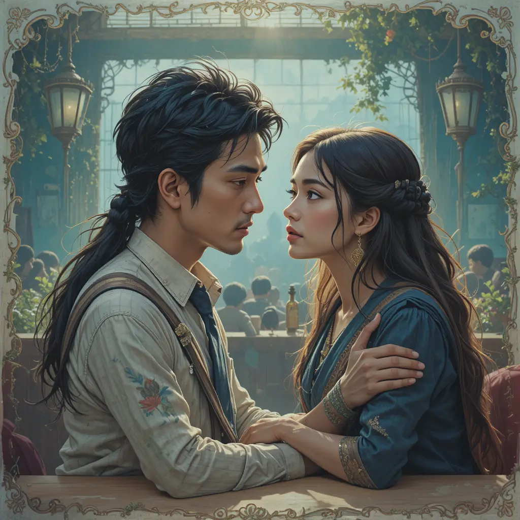 Triste história de amor escolar de um casal de macacos