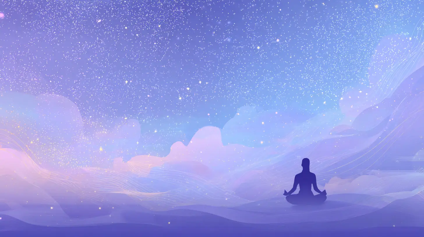 Meditazione nel Cielo Notturno Tranquillo per Attirare la tua Anima Gemella