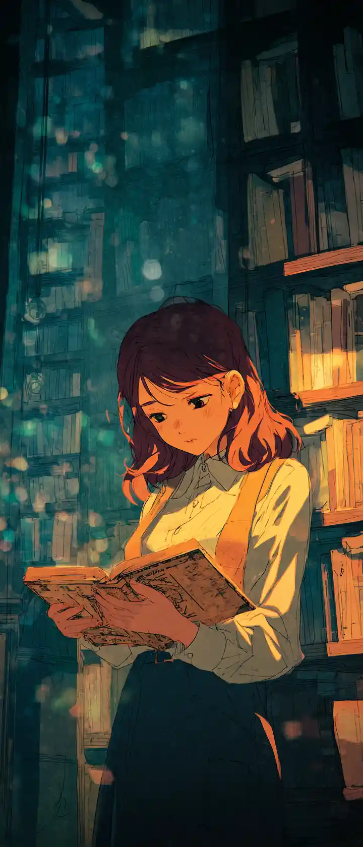 大切な童話の本を抱いて泣く若い女性