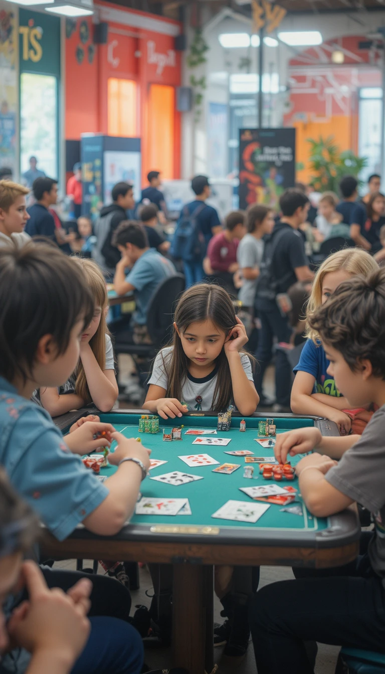 Giocatori disperati riuniti per un mortale torneo di giochi per bambini