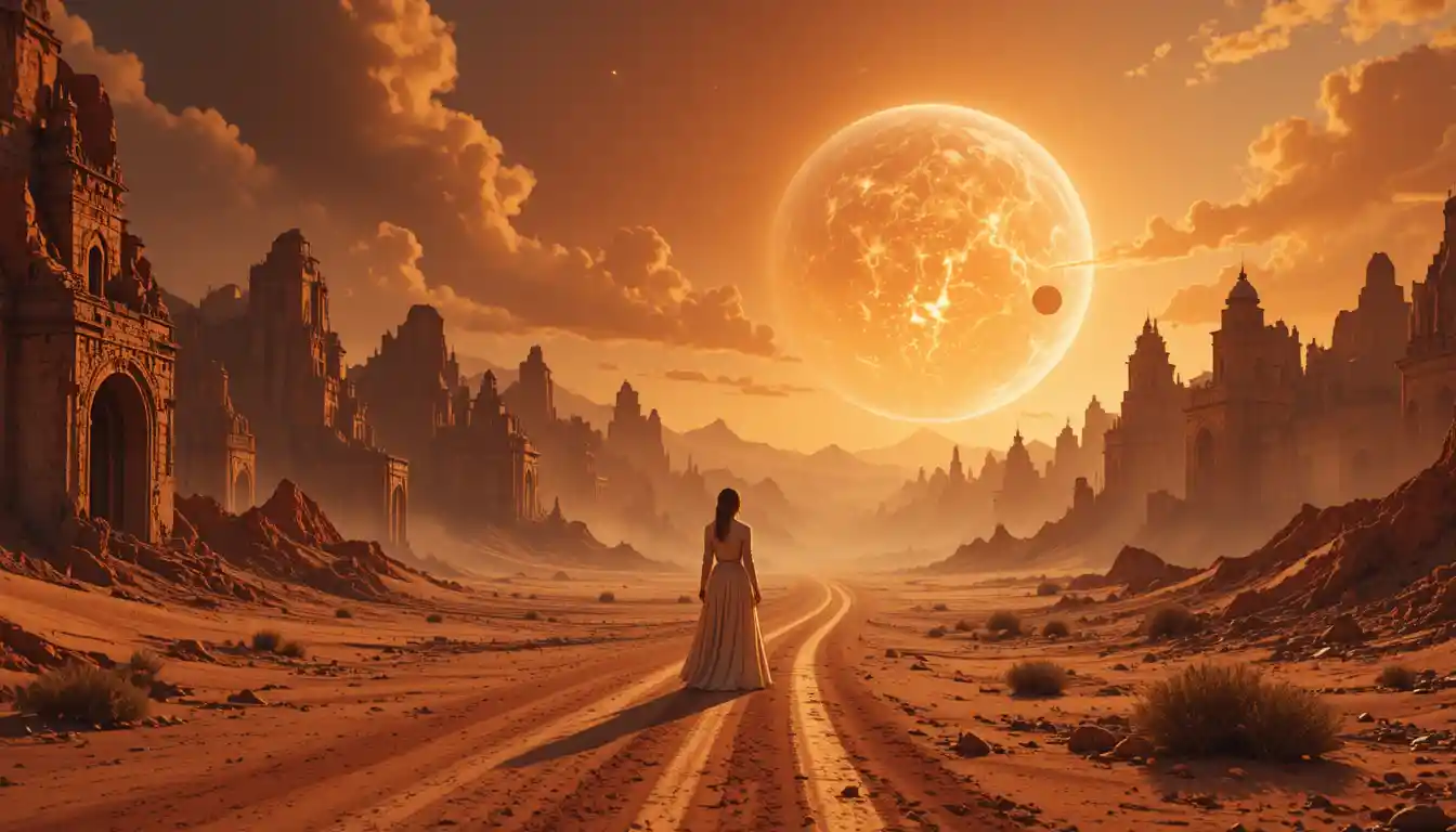 Una sola vela brillando al final de un camino desolado