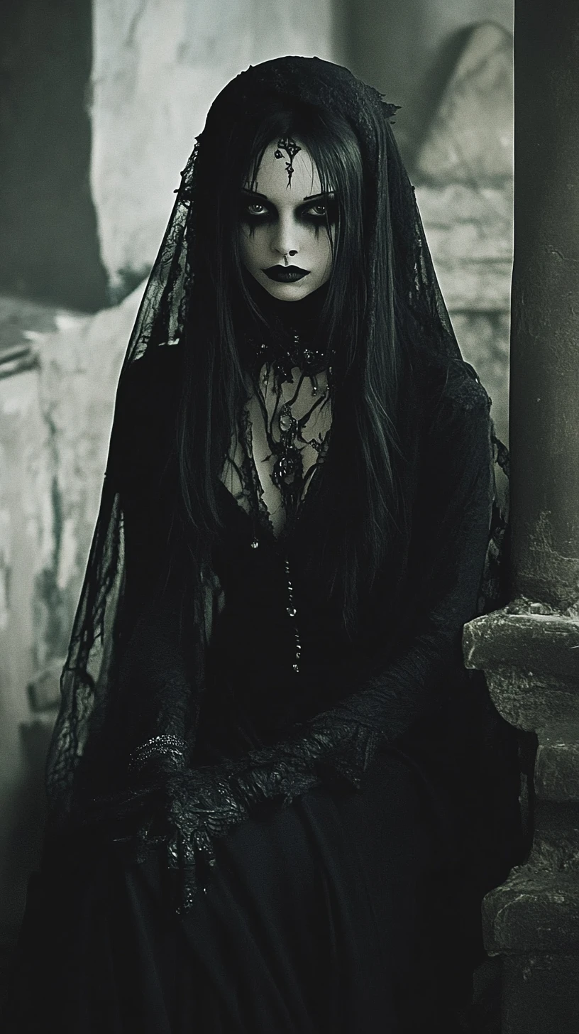 Representação tradicional de um espírito vampiro do folclore