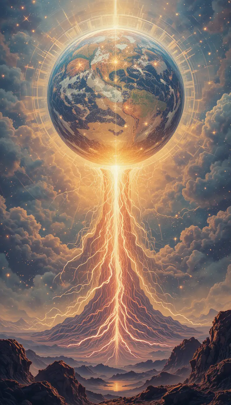 Mensaje espiritual sobre energías cósmicas y la línea de tiempo de la nueva Tierra