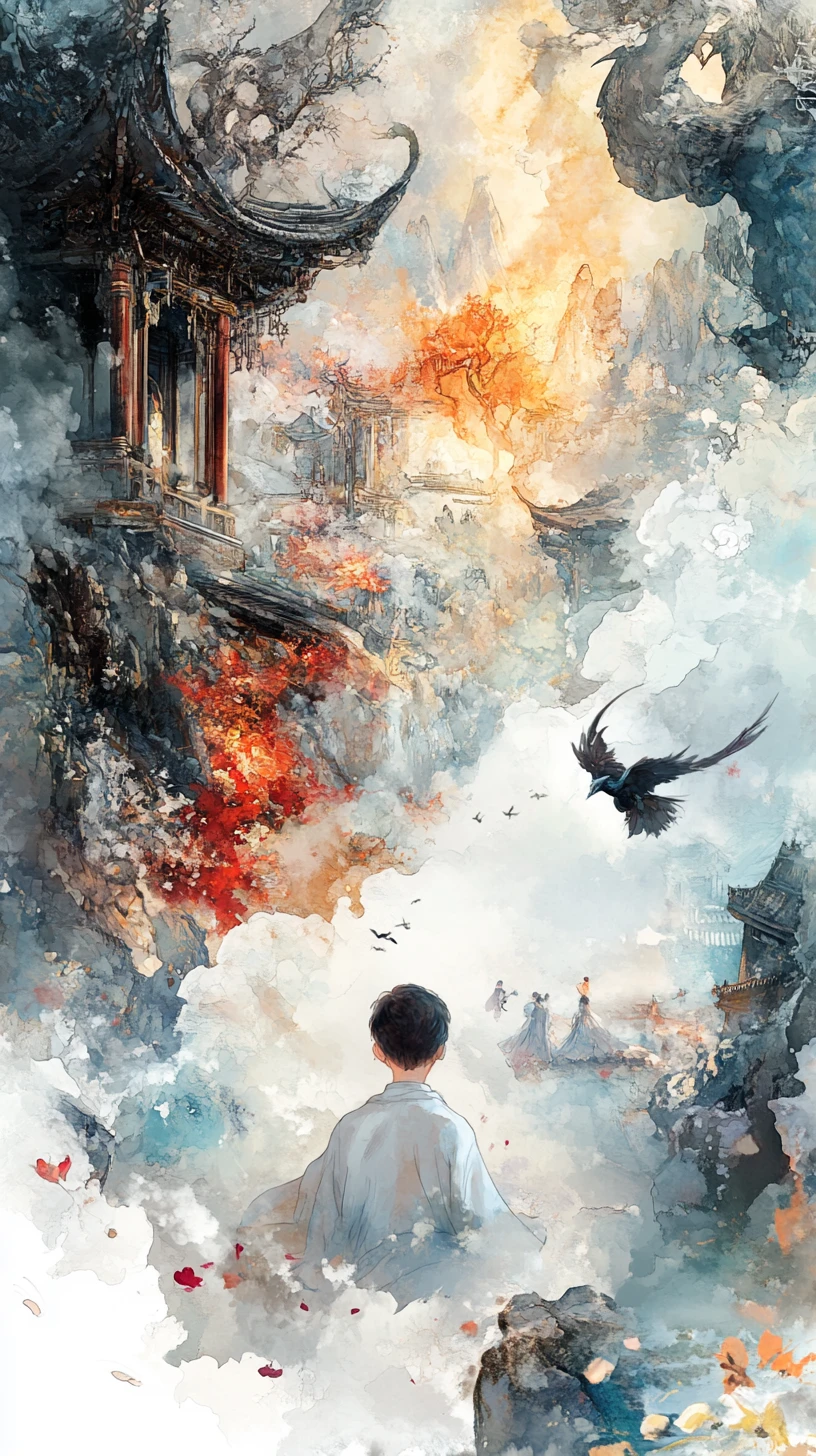 Young boy and friends journey through a mystical magical realm