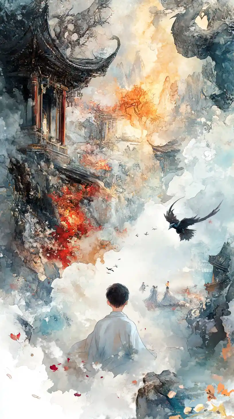 Young boy and friends journey through a mystical magical realm