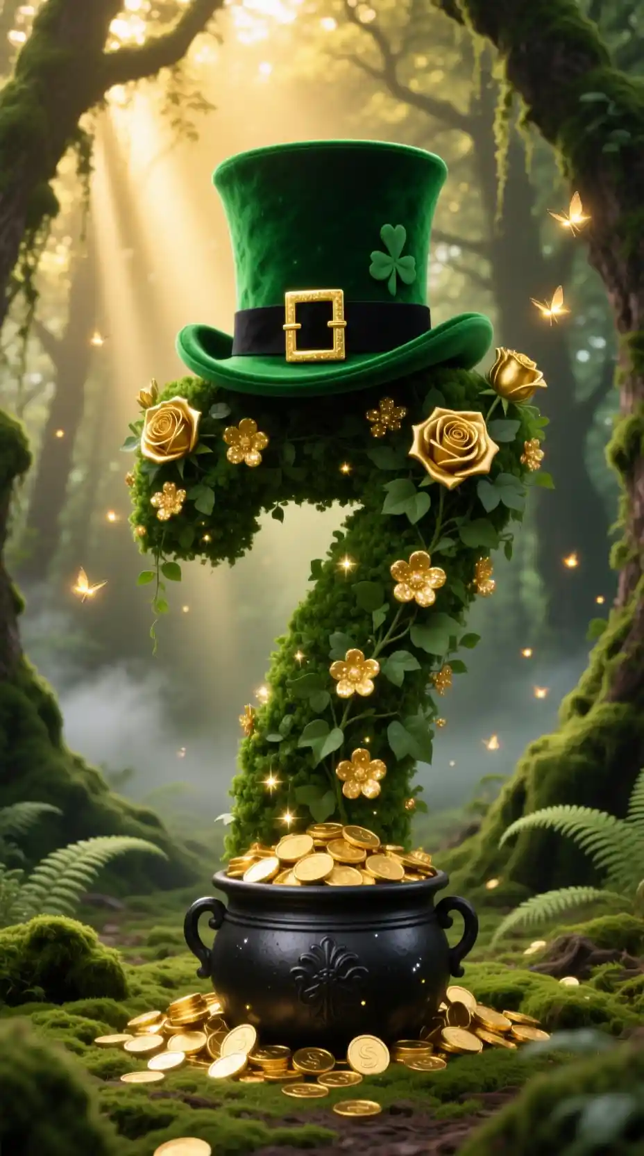 魔幻森林中點綴黃金的第七叢繁茂灌木