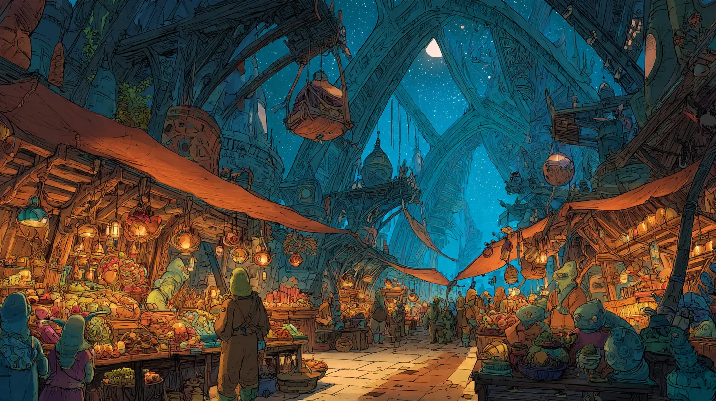 fantasy marketplace
