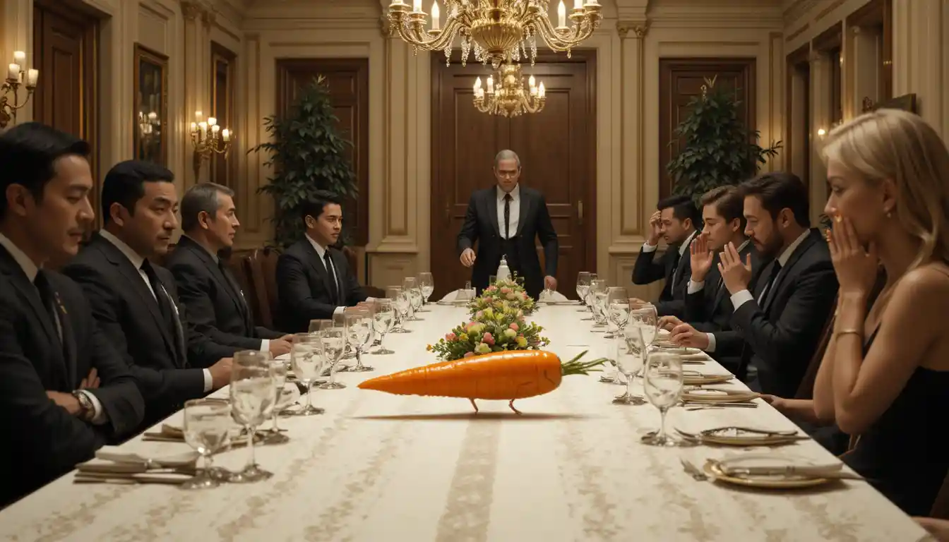 Mercenaries And Diplomats At A Tense Embassy Dinner