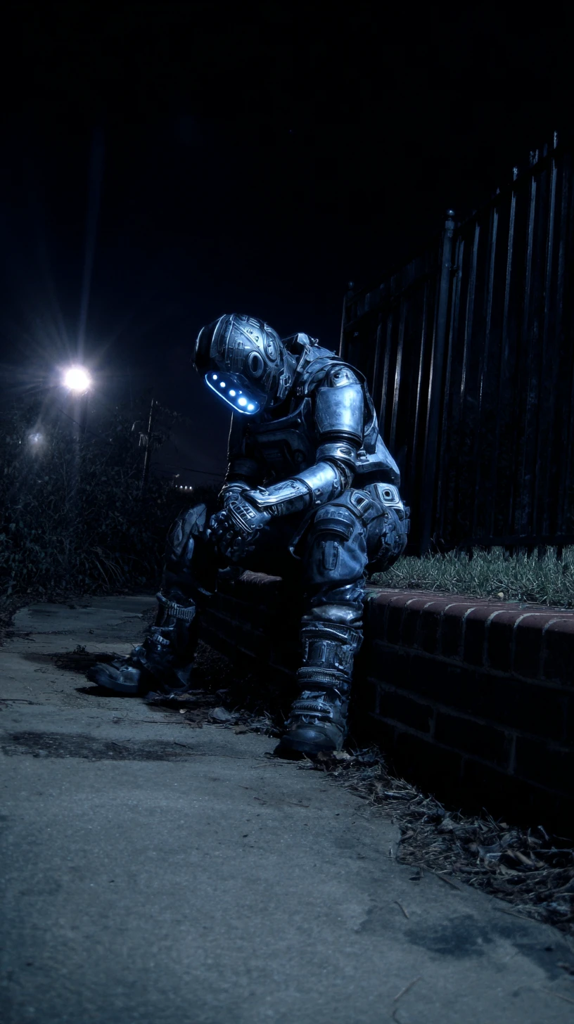 Sad prayerful words floating on a dark night background