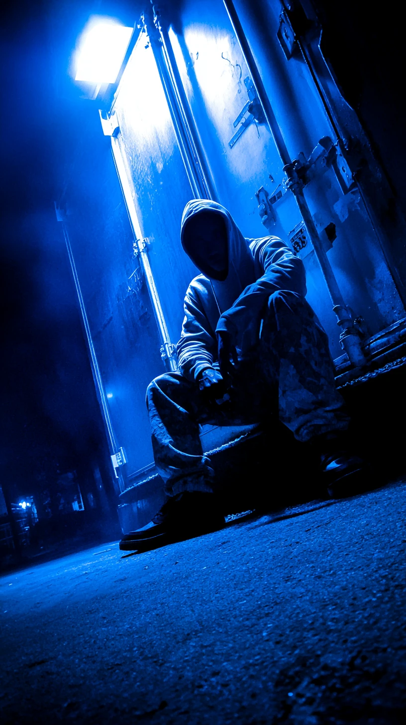 Testo di preghiera triste su sfondo di notte oscura