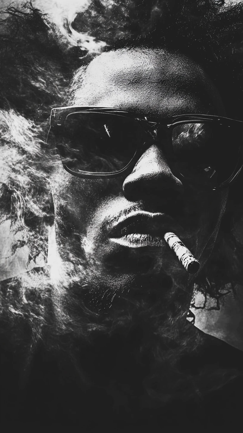 Fette Rap-inspirierte Textkunst mit aggressiven Lyrics
