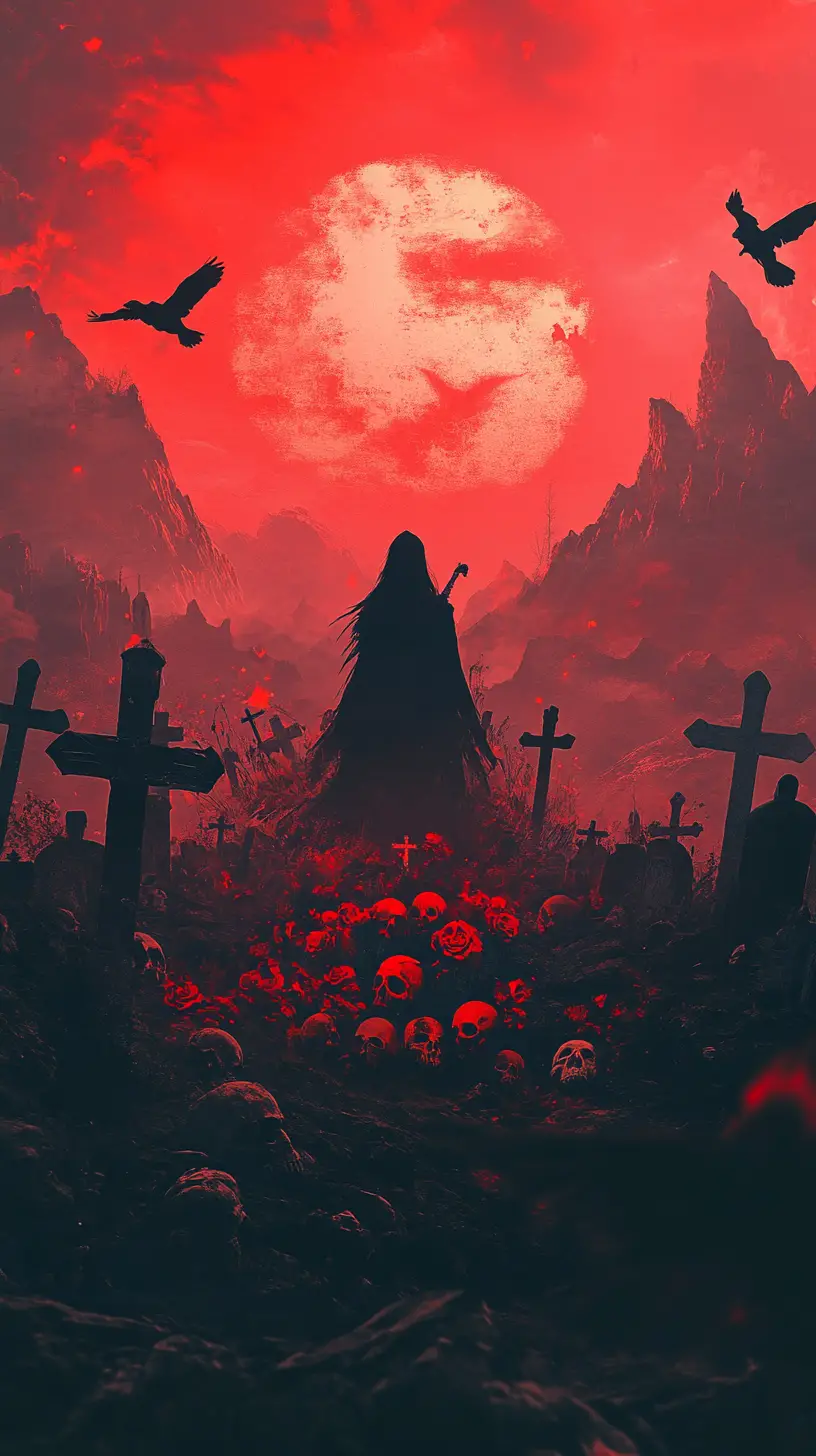 dark fantasy landscape