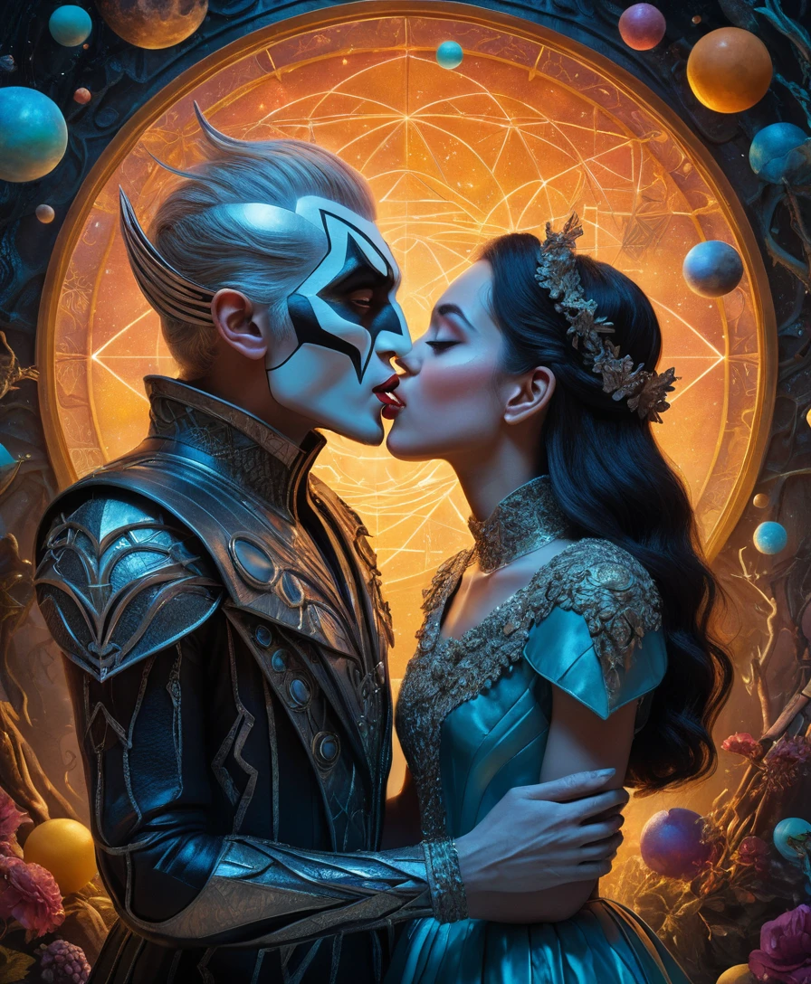 充滿奇思妙想的奇幻角色與鮮豔超現實景觀