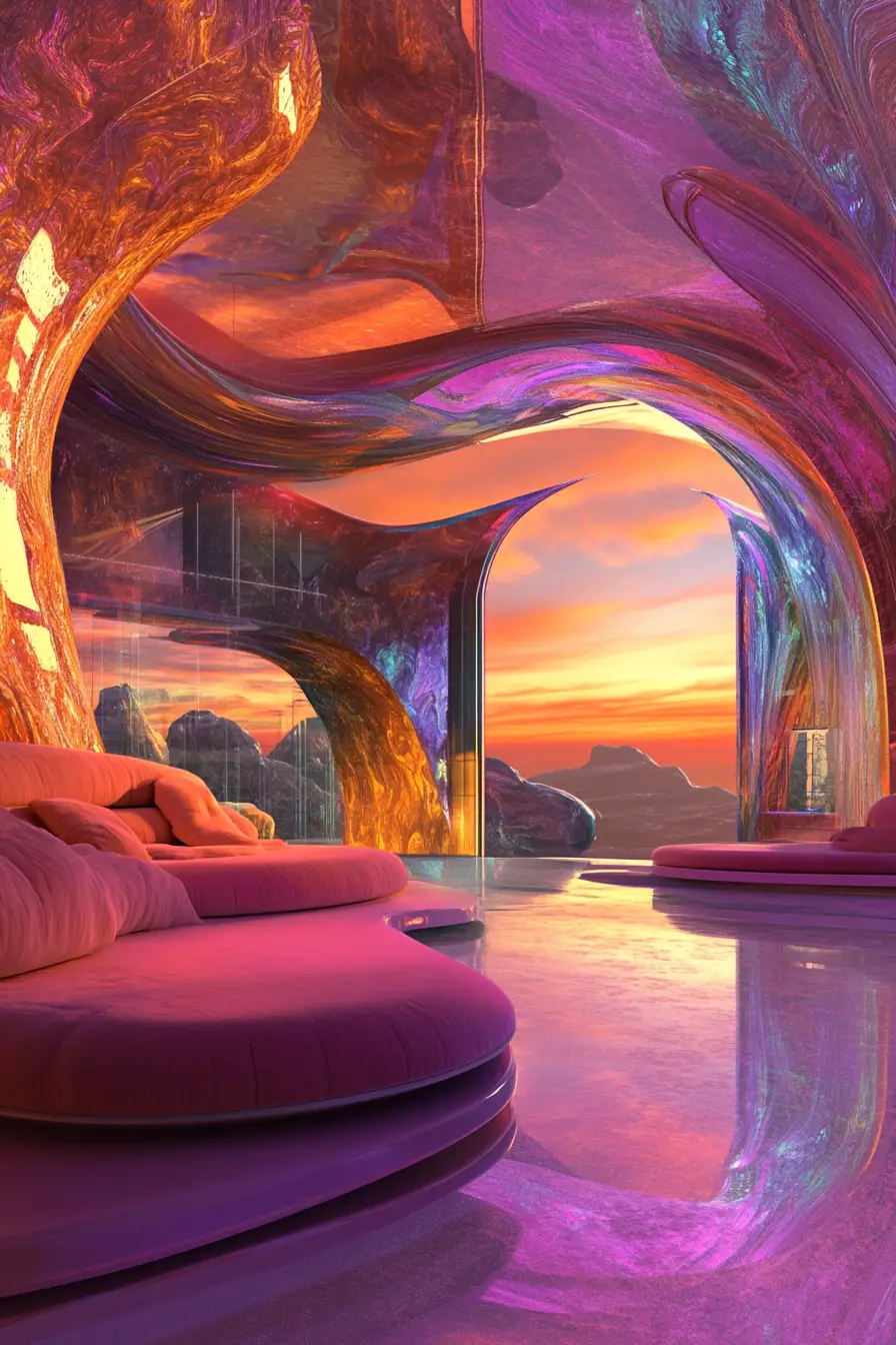 futuristic house
