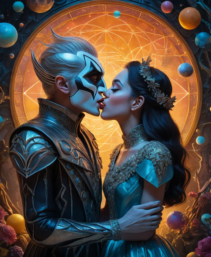 充滿奇思妙想的奇幻角色與鮮豔超現實景觀
