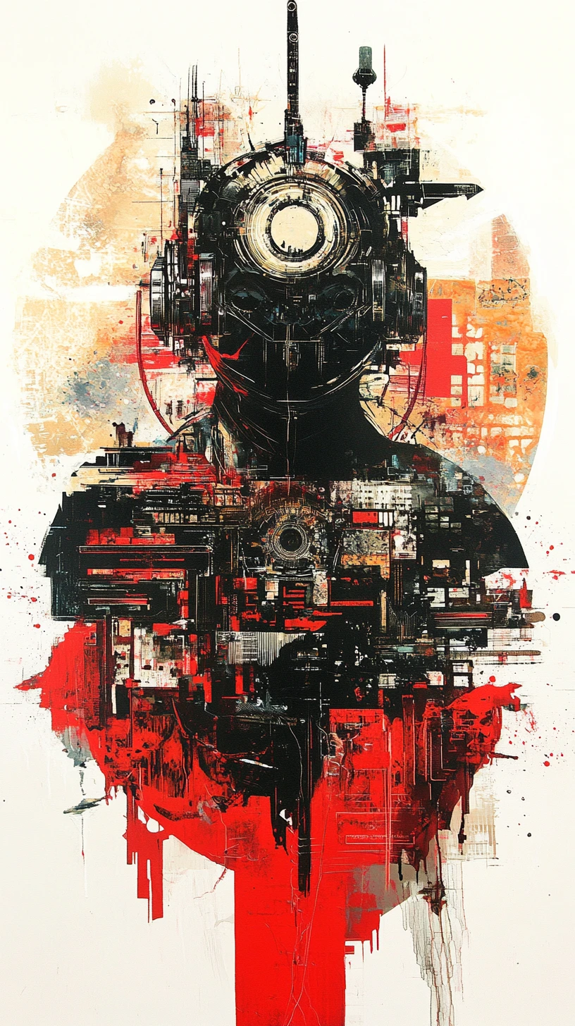 Abstract visual art as a projection of faith and belief