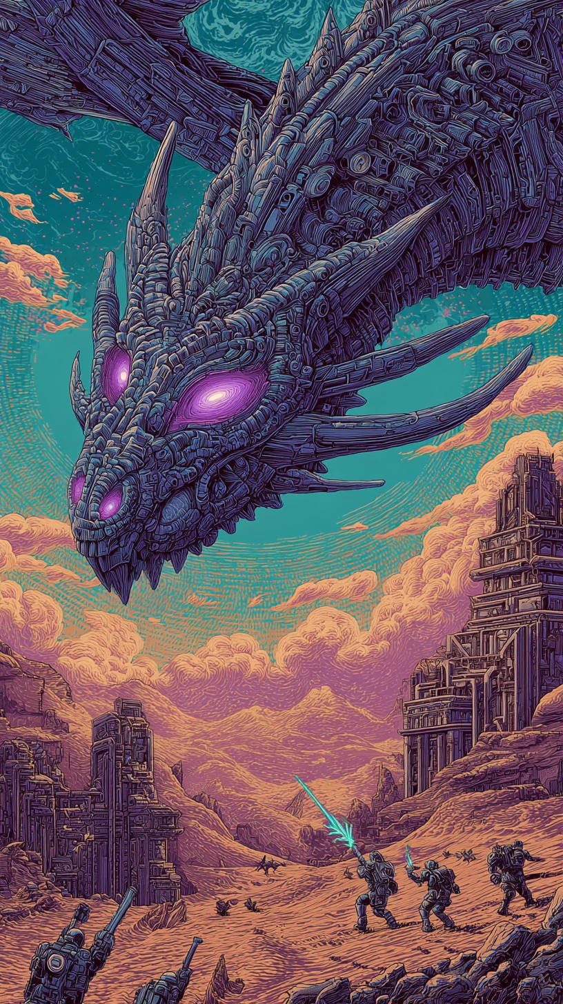 alien desert