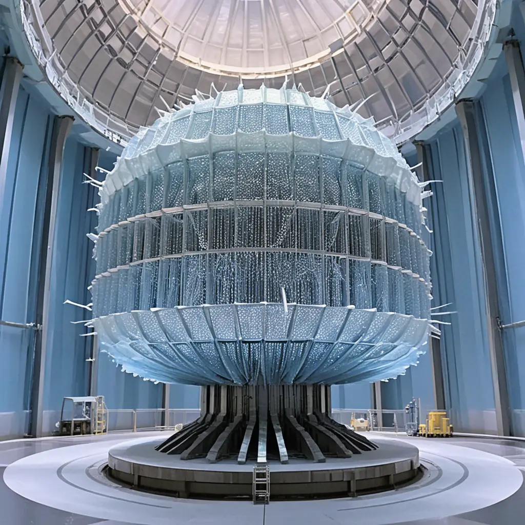 Ghostly neutrino particles streaming through the vast cosmos