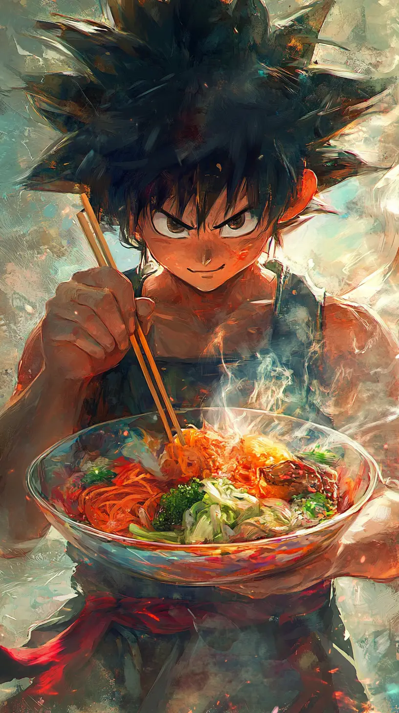 Colorful bibimbap and soju served on a dining table