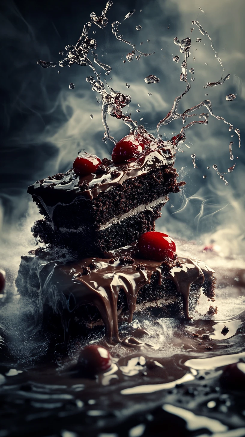 Schokoladenkuchen als gemütliches Winterkomfort-Dessert
