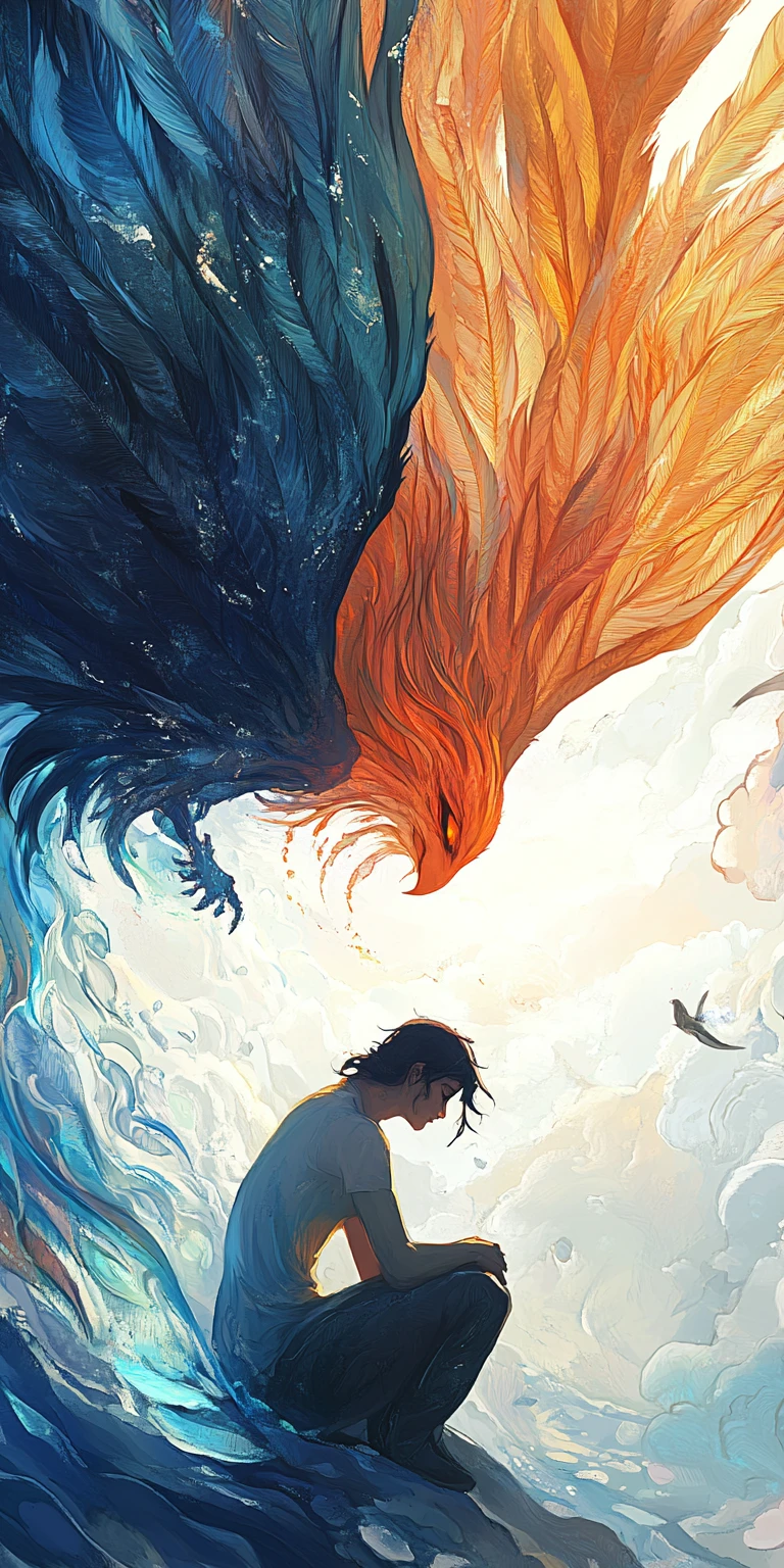 Heartbroken message about loss and emotional detachment