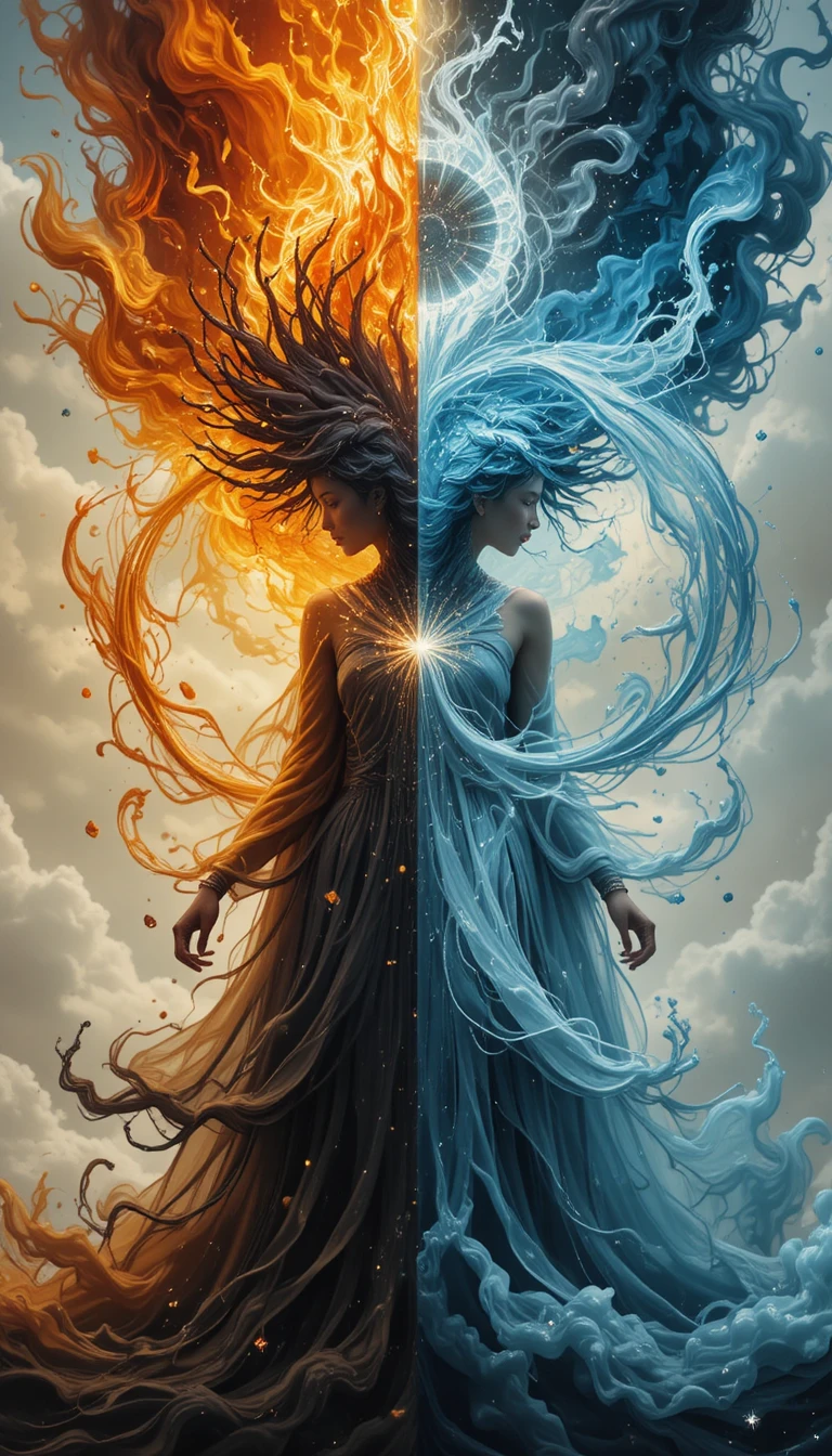 Four Generations Of Elemental Women Linked By Power